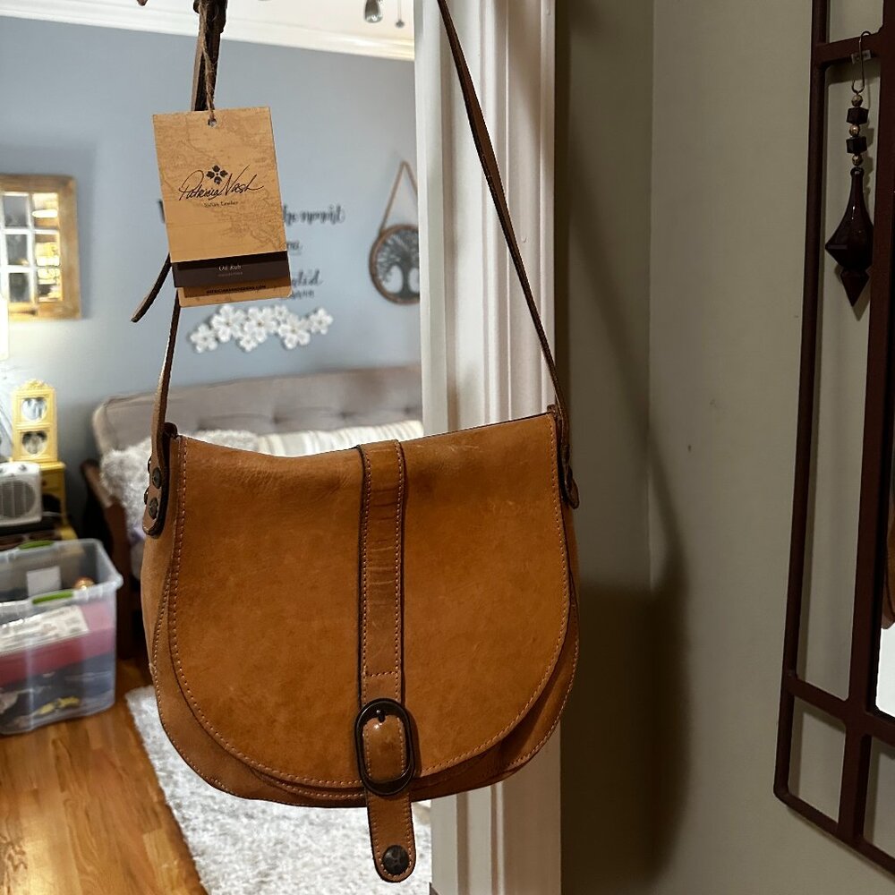 Patricia Nash Saddle Bag Oil Rub Collection Soft and Beautiful